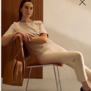 Joseph Gabardine Stretch Capri Trousers